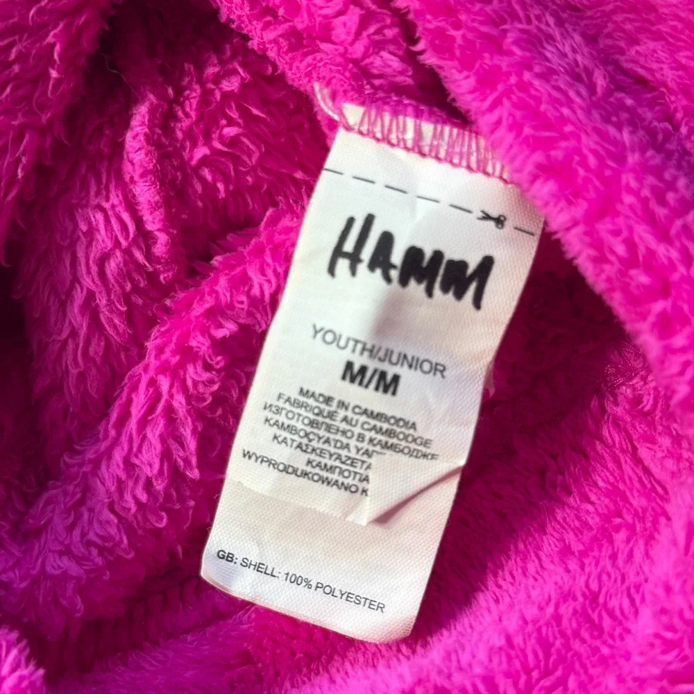 The North Face‎ Youth Pink Osito High Pile Fleece Beanie Hat Size M/M MF 354276